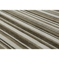thumbnail image 2 of Alora Decor Bermuda 7'6"x9'6" Stripe Beige/Brown/Ivory Hand-Tufted Area Rug, 2 of 3