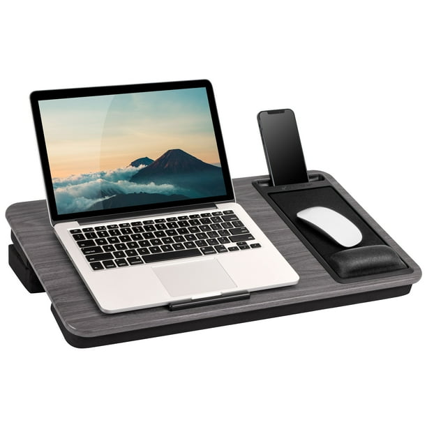 LapGear Elevation Pro Lap Desk with Gel Wrist Rest and Adjustable