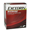Excedrin Migraine Caplets 2 Per Pack (Pack Of 25) 50 Tablets Total Count