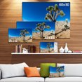 thumbnail image 3 of Joshua Tree in Open Desert - Landscape Canvas Art Print, 3 of 4