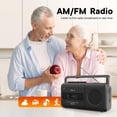 thumbnail image 4 of Grabadora con reproductor de casetes Kuephom Portable Boombox, 4 of 8