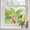 Jungle Whisper, variant on PETGLE Window Privacy Film,Colorful Floral Window Stickers,Removable DIY Bouquet Static Clings, Decals for Home School Office Party Supplies, Woven Void, 17.5" x 78.7"