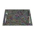 thumbnail image 1 of XMXY Woven Placemats Set of 4 PCS, Geometric Colorful Pattern Table Mats Washable Heat Resistant Placemats, 1 of 6