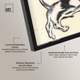 thumbnail image 4 of Martini Pup II Shadowbox Print Cute Wall Decor by Art Remedy, Black Frame, 40 x 40, 4 of 7