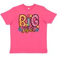 thumbnail image 3 of Inktastic Big Sister Flower and Hearts Youth T-Shirt, 3 of 5