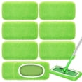 thumbnail image 1 of Almohadillas reutilizables Nicemiya, paquete de 8, compatibles con Swiffer Sweeper, 1 of 6