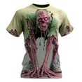 thumbnail image 4 of Sunbona Halloween Graphic T Shirt For Theme Printed Tee Shirt Casual Crewneck Short Sleeve Top, 4 of 4