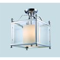 thumbnail image 1 of Z-Lite Fairview 3 Montage Léger Semi-Flush en Chrome, 1 of 2