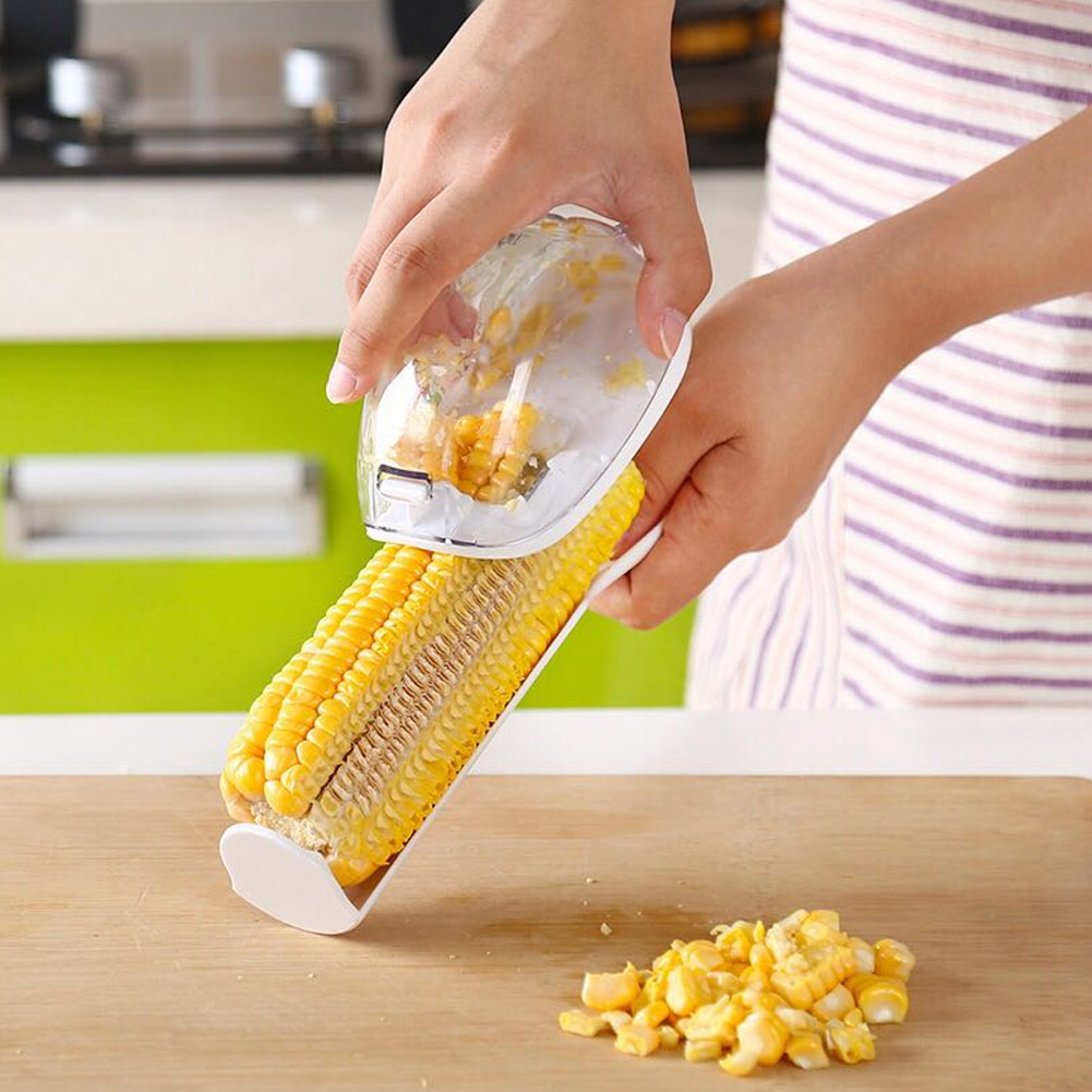 YLSHRF Kitchen Gadget, Corn Remover,1Pc Corn Stripper Peeler Cob