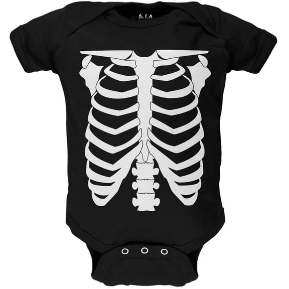 Skeleton Costume Baby One Piece - 3-6 months