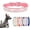 Pink, variant on Rhinestone Dog Collar for Small Medium Dogs, Bling Diamond Fancy Crystal Glitter Pretty Jewel Pet Puppy Collar for XS Small Medium Breed Girl Dogs Female Cats Kitten