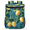 Multicolor 2, variant on Jiaoprinted Vintage Flowers Leakproof Cooler Backpack, Spring Retro Floral Insulated Backpack Cooler for Outdoor