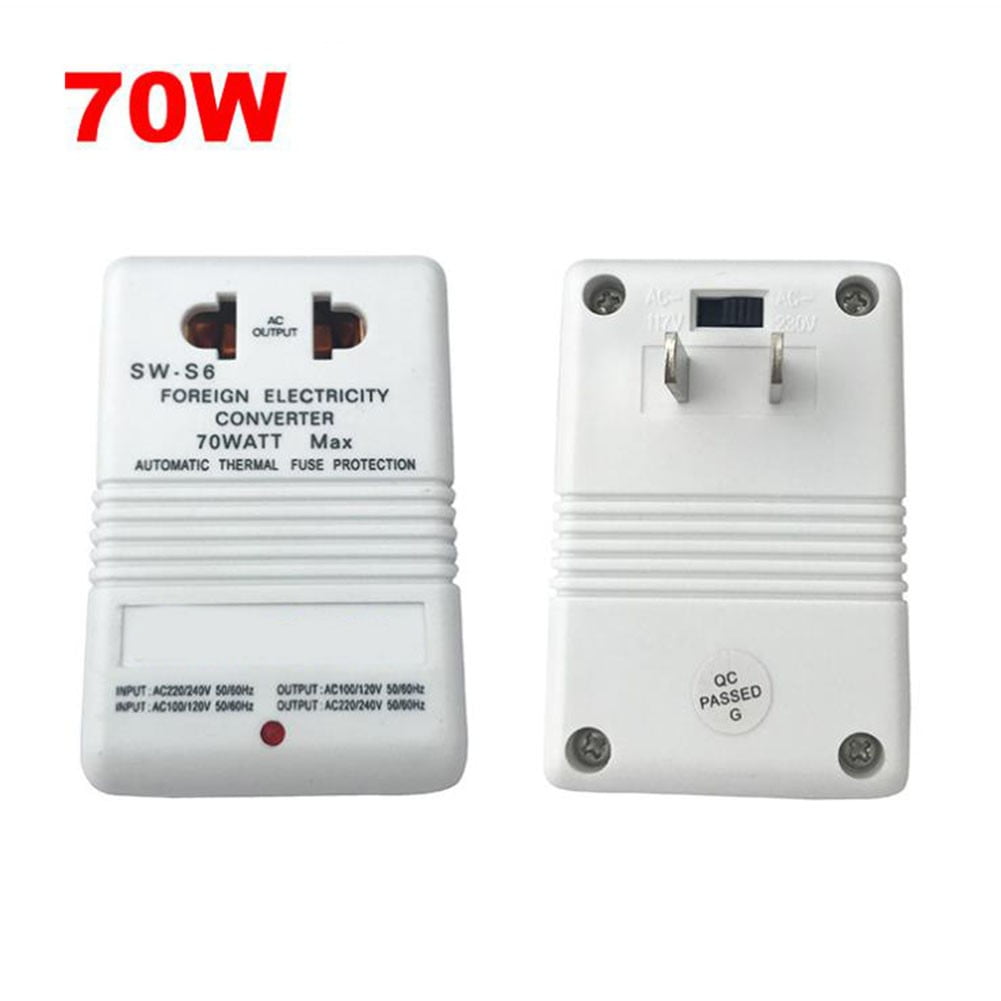 110V/120V To 220V/240V Step-Up&Down Voltage Converter 70W Transformer Travel