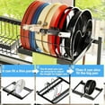 thumbnail image 2 of Over The Sink Dish Drying Rack (Expandable Height and Length) Snap-On Design 2 Tier Large Dish Rack, 2 of 10