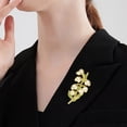thumbnail image 3 of SIEYIO Elegant Lilys Brooch for Music Festivals and Themed Gatherings Wear, 3 of 16