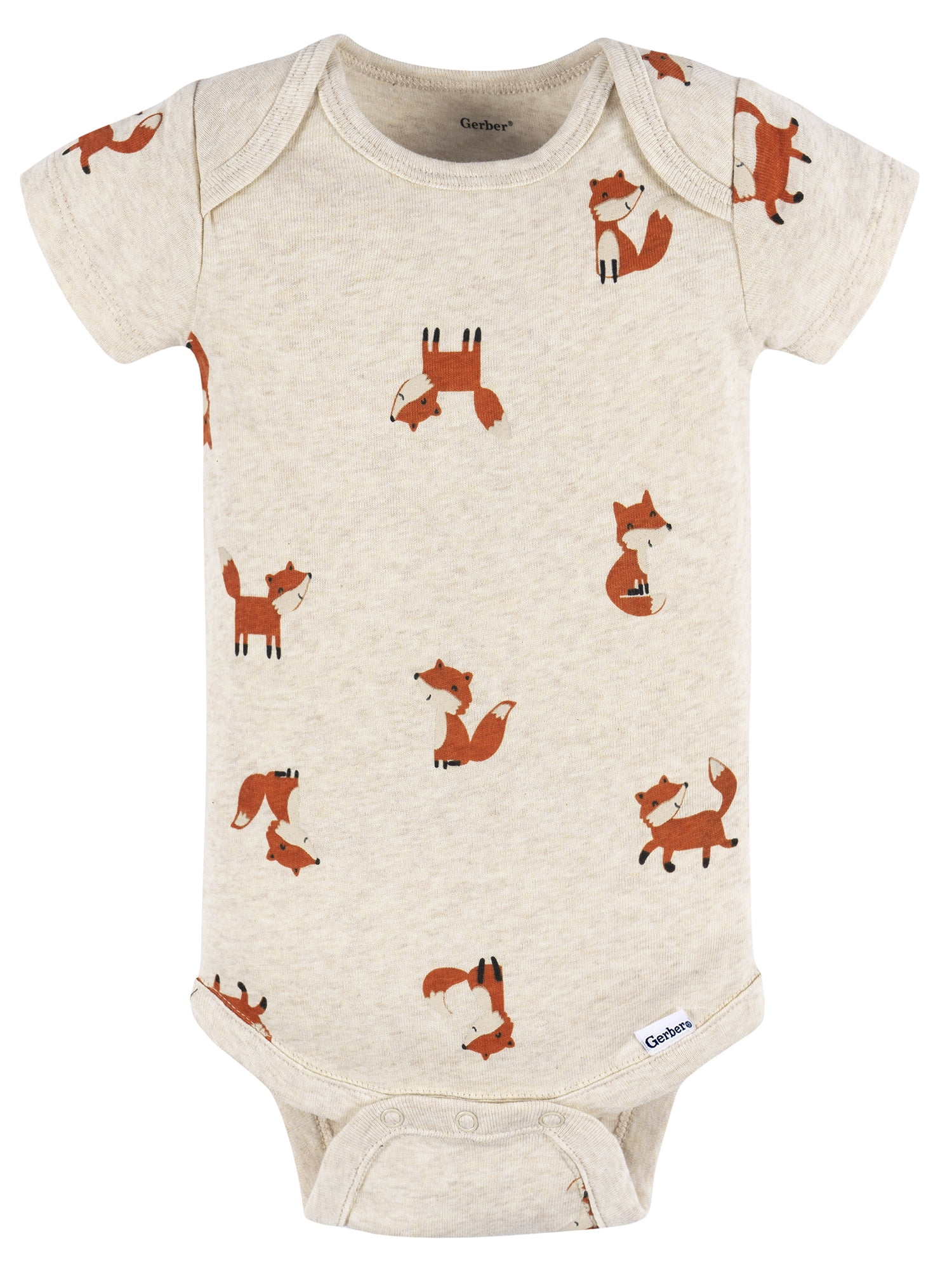 Gerber Gender Neutral Short Sleeve Onesie and Pant Outfit Set, 2-Piece, Sizes 0/3 Months - 12 Months