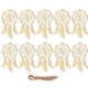 thumbnail image 1 of 20 piezas de red atrapasueños para decoración del hogar, colgante de madera, adornos creativos de pared, atrapasueños (beige, sexto patrón), 1 of 7