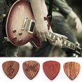 thumbnail image 3 of Pics de Guitare en Bois Massif Accessoires d'Instruments de Musique Cocotier, 3 of 7