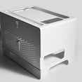 thumbnail image 4 of Caja de gestión de cables, caja de almacenamiento para enrutador, caja de almacenamiento para enrutador doble y resistente, caja organizadora de cables, máxima comodidad Jadeshay A, 4 of 8