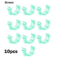 thumbnail image 1 of BUYISI 10-50Pcs Sewing Bobbin Clips Bobbin Holder Clips Plastic Bobbin Holder Clamps Thread Clips Sewing Machine Tools For Thread Spool Green, 1 of 5