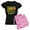 With Pink Camo Pant, variant on CafePress - Leap Year Birthday 5 Years O - Women's Dark Pajamas