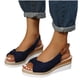 thumbnail image 4 of Zapatos de mujer de verano Boca de pescado Tacón de cuña medio Sandalias de mujer con hebilla de metal Wmkox8yii  nm8949, 4 of 8