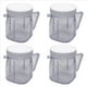 thumbnail image 1 of Para Piezas de Repuesto de Licuadora, Accesorio de Tarro Licuadora Mini Osterizer 4937, Tarros de PláStico con Tapas (4 Paquete), 1 of 9