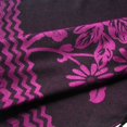 thumbnail image 2 of Pa-616-9 Fuchsia Base Peony Flowers Patterns Exquisitely Soft Woven Pashmina/Shawl/Scarf, 2 of 3