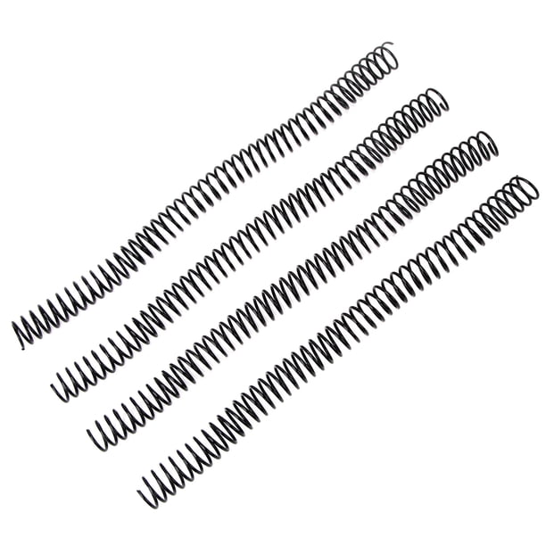 Unión En Espiral, 100 Piezas De Bobinas De Unión Espiral Combinadores De Unión De 16 Mm De Diámetro 48 Dientes 4: 1 Combinadores De Carpas Espinas Para Papel A4