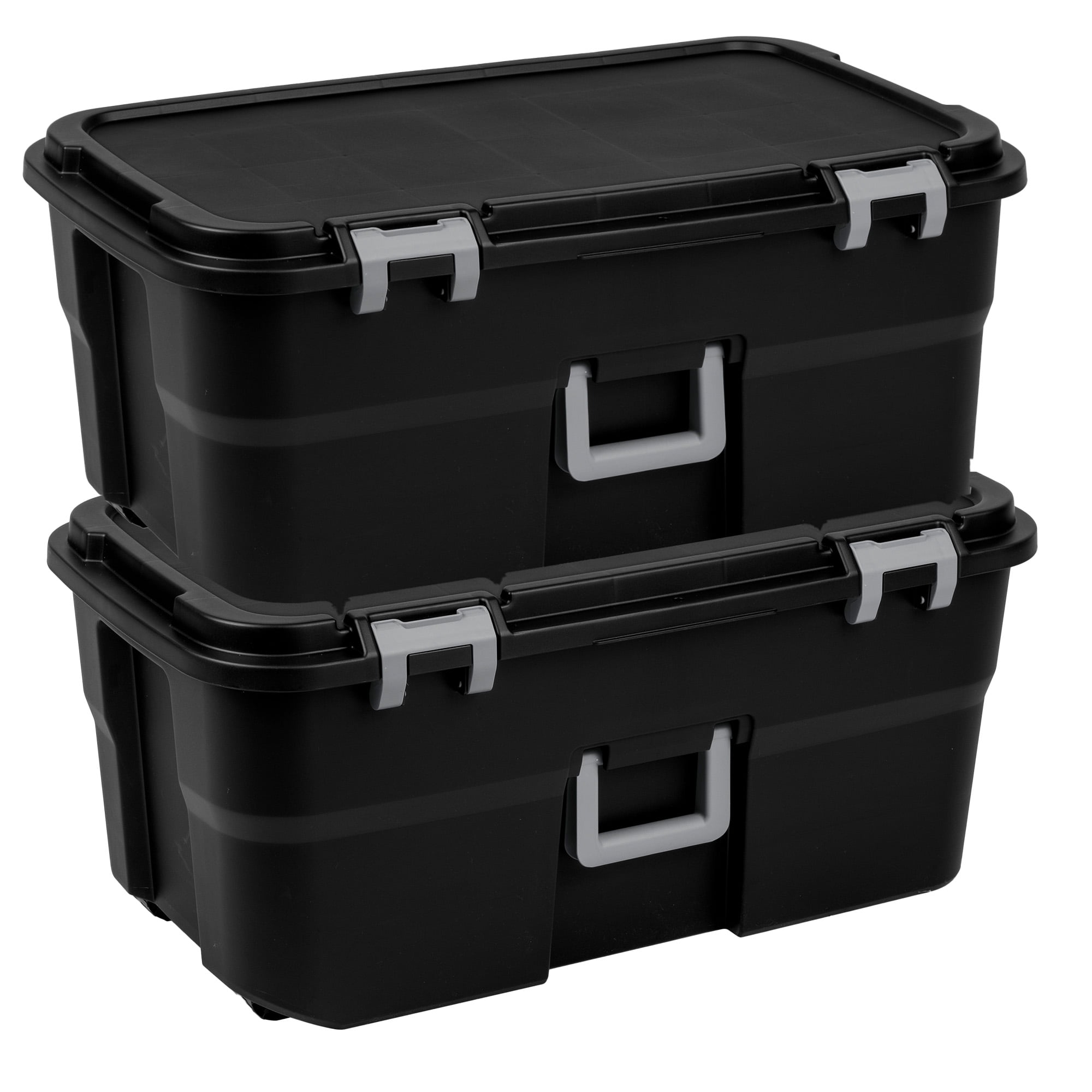 Tough Box 17 Gallon Heavy Duty Plastic Storage Tote, Stackable