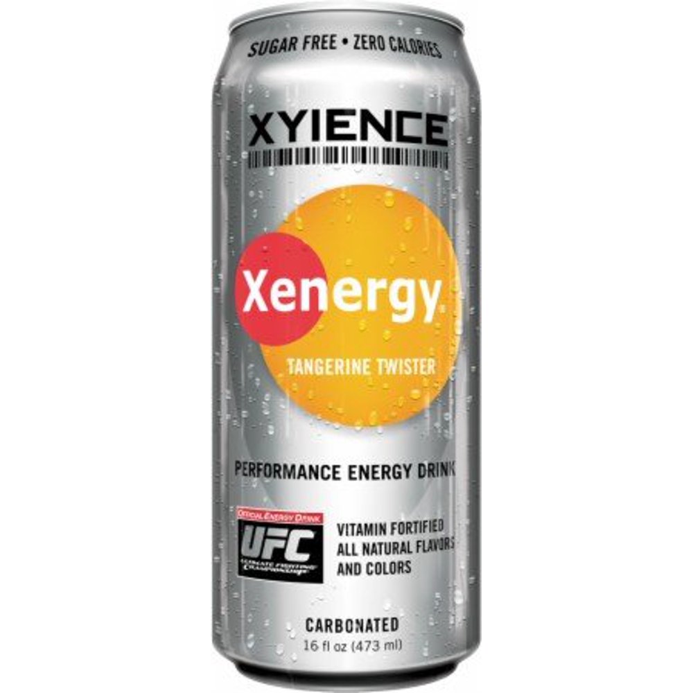 Xyience Xenergy Drink 12 16 Fl. Oz. Cans Tangerine