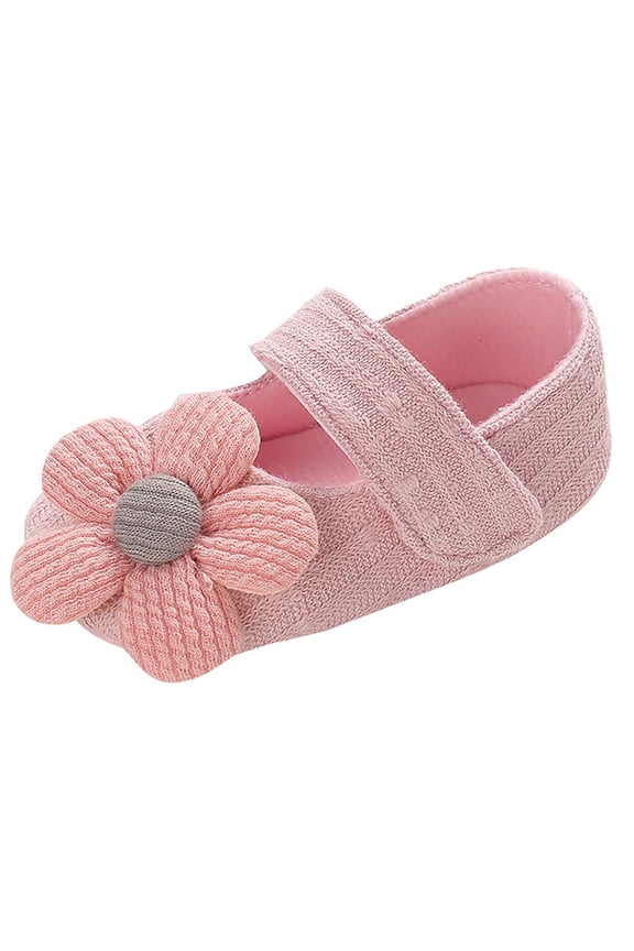 Infant Baby Boys Girls Slippers Cozy Fleece Booties Soft Bottom Warm Cartoon Socks Newborn Crib Shoes