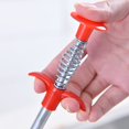 thumbnail image 2 of Drain Cleaner Sticks Clog Remover Cleaning Tools Sewer Cleaning Brush Pipe Dredging Tools For Bathroom Kitchen Sink, 2 of 8