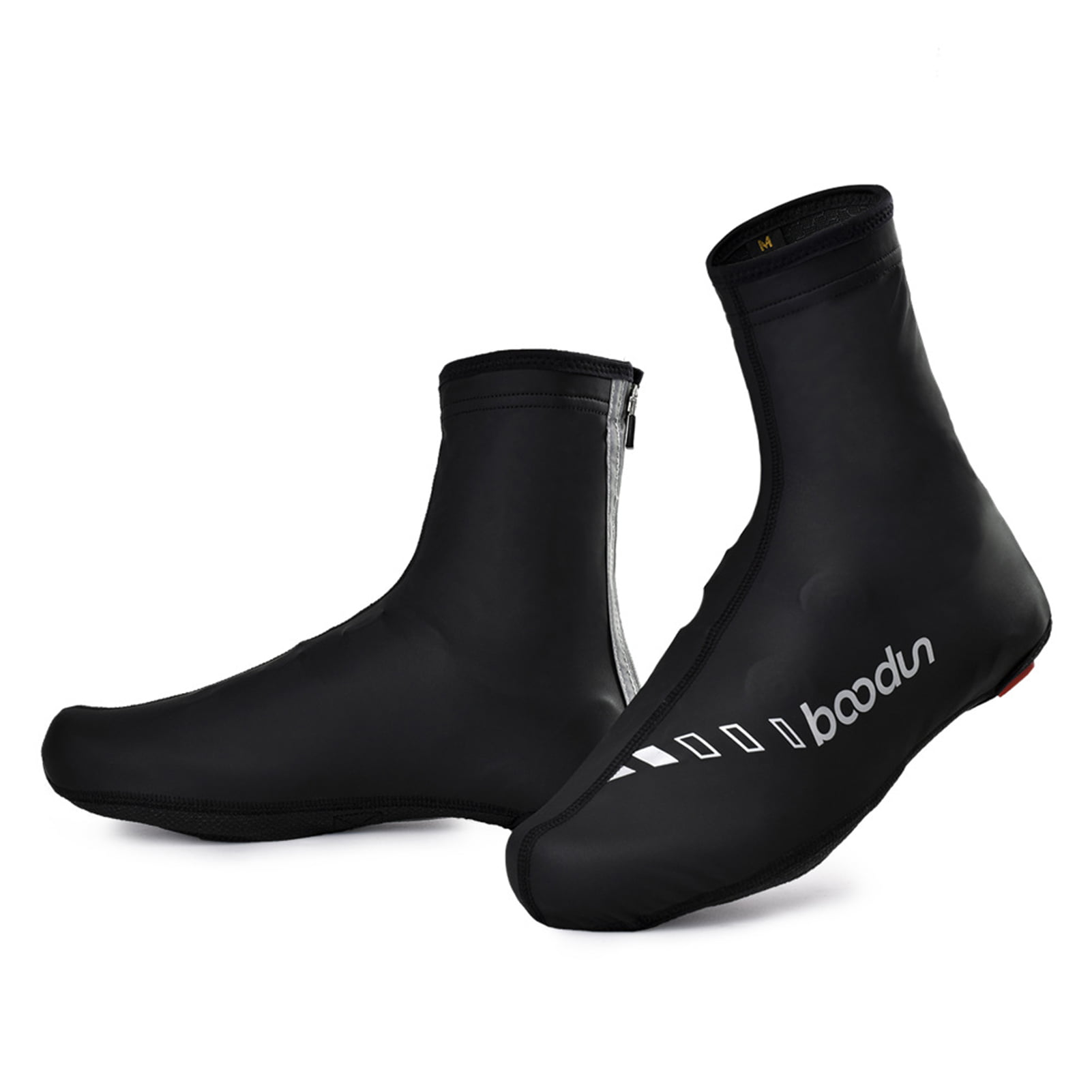 Bike Bicycle Shoe Covers Cycling Overshoes Zippered Winter Cycling Booties 