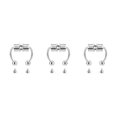 thumbnail image 4 of maskred 1/2/3/5 2021 New Fake Nose Ring Alloy Nose Hoop Septum Rings For Metal color 3PCS, 4 of 6