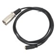 thumbnail image 4 of Cable de Micrófono XLR Bling Bling Adaptador de Conector Hembra de 3,5 mm a XLR Macho 1,5 m, 4 of 12