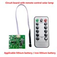 thumbnail image 3 of FLhrweasw Placa Circuito Solar 3 7 V/7 4 V/11 1 V Con Controlador Lámpara Control Remoto, 3 of 9