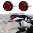 thumbnail image 4 of Riwesomey 4 piezas 4 Uds Mini etiqueta reflectora tornillos Bo-lt para marco para matrícula de motocicleta placa decorativa Accesorios para motos, 4 of 6