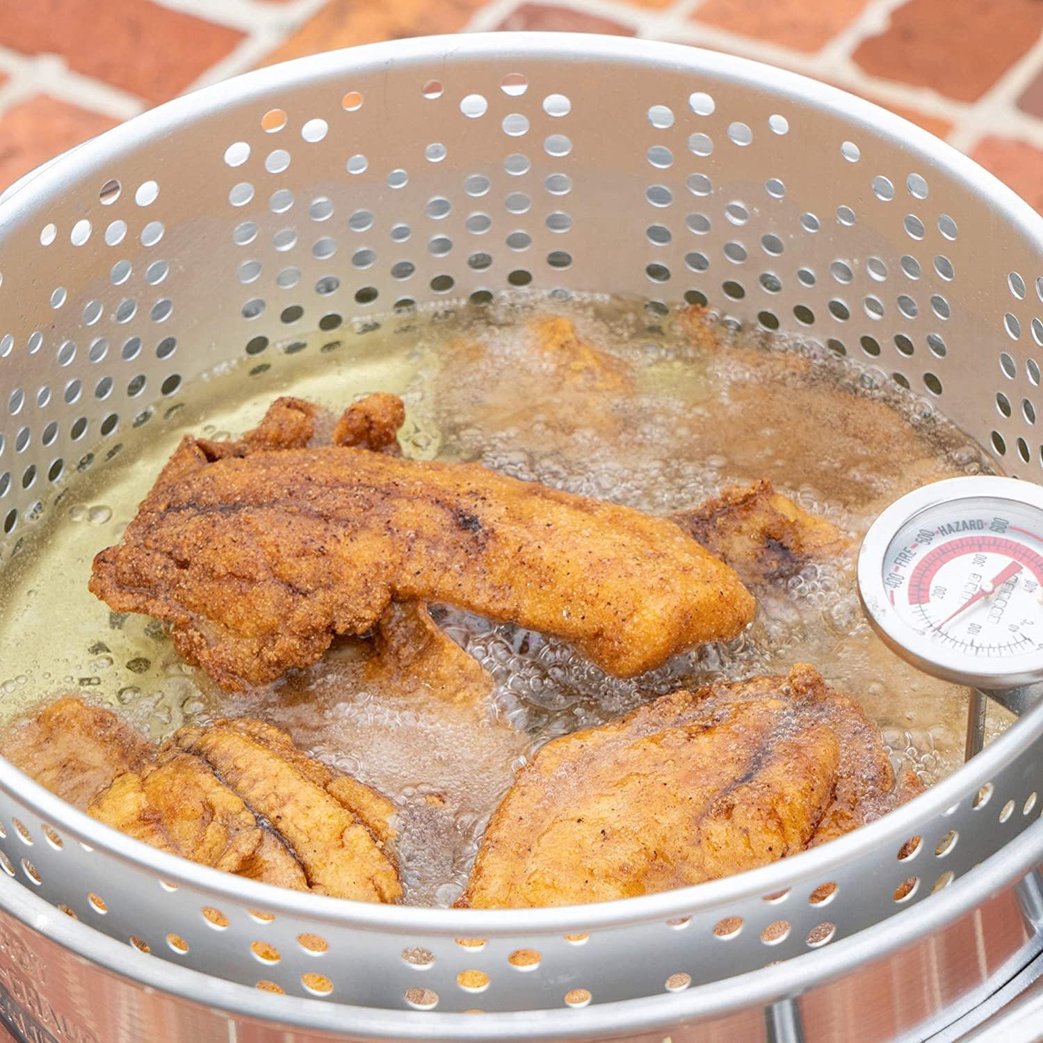 King Kooker 24″ Fish Fryer Pot and Basket 10-Qt Deep Fryer for Outdoor Cooking - image 4 of 10