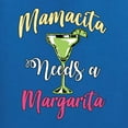 thumbnail image 5 of Wild Bobby, Mamacita Needs a Margarita Mother's Day Unisex Crewneck Sweatshirt, Royal, Small, 5 of 6