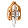 thumbnail image 3 of Polea de rodamiento de bolas doble 32KN para sistema de aparejos de bloque - Oro Sunnimix Polea doble, 3 of 5