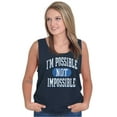 thumbnail image 4 of Possible Not Impossible Autism Aware Tank Top T Shirts Men Women Brisco Brands S, 4 of 6
