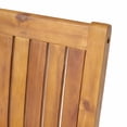 thumbnail image 5 of Christopher Knight Home 7-Piece Outdoor Patio Slatted Dining Set for Garden, Acacia Wood Frame, Teak, 5 of 16