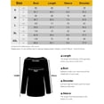 thumbnail image 3 of TWZH Women Star Print Sequins Casual V Neck Summer Short Sleeve T-Shirt Tops, 3 of 3
