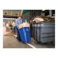 thumbnail image 2 of Brute® Recycling Rollout Container With Lid, Blue, 1/Case, 2 of 2