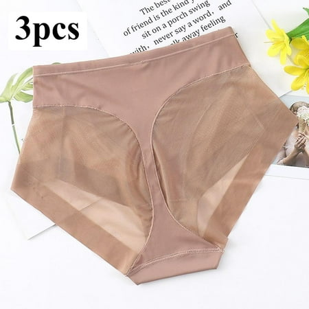 

3 Pack Women Body Shaper Panties Tummy Belly Control Slimming Middle Waist Trainer Control Shapewear Underwear For Women