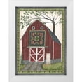 thumbnail image 1 of Shamp, Cindy 19x24 White Modern Wood Framed Museum Art Print Titled - Barn Square, 1 of 4