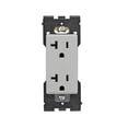 thumbnail image 1 of Leviton RER20-PG Sortie Résistante à l'Inviolation, 20 Ampères, 125VAC, Gris Galet, 1 of 2