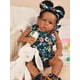 thumbnail image 1 of Muñeca Reborn Rebornova, negra, afroamericana, 50 cm, 1 of 8