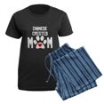 thumbnail image 5 of CafePress - Chinese Crested Mom Pajamas - Women's Short Sleeve Print T-Shirt and Pants Dark Cotton Pajama Set, 5 of 7
